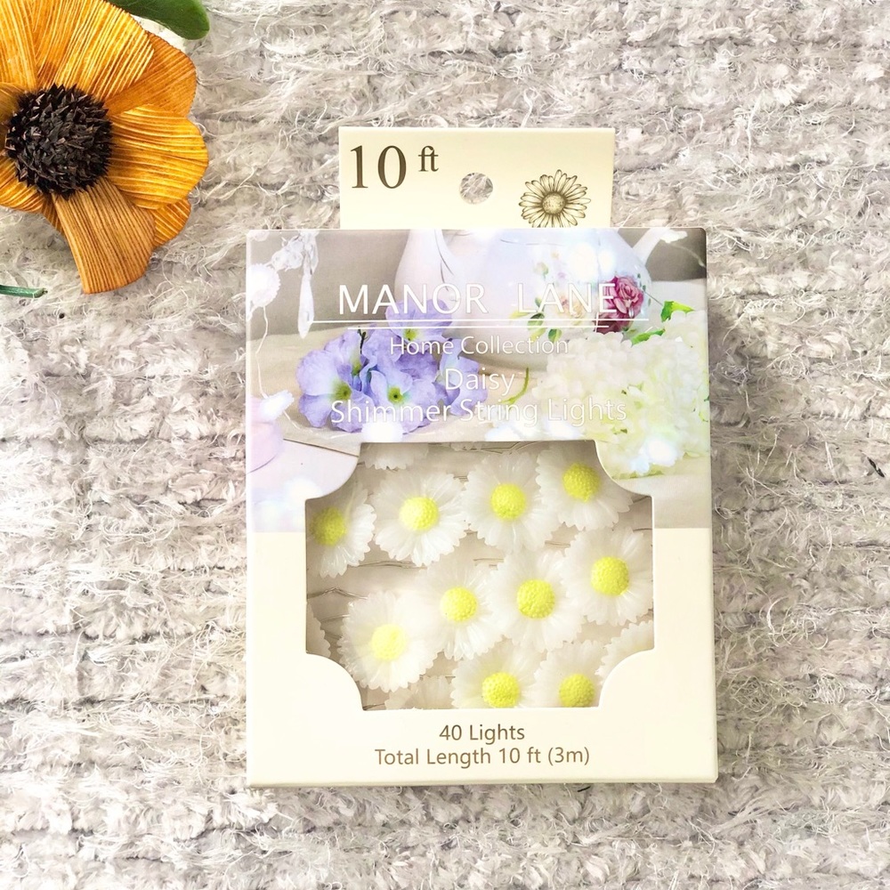 New with tags Daisy Shimmer String Lights 10ft